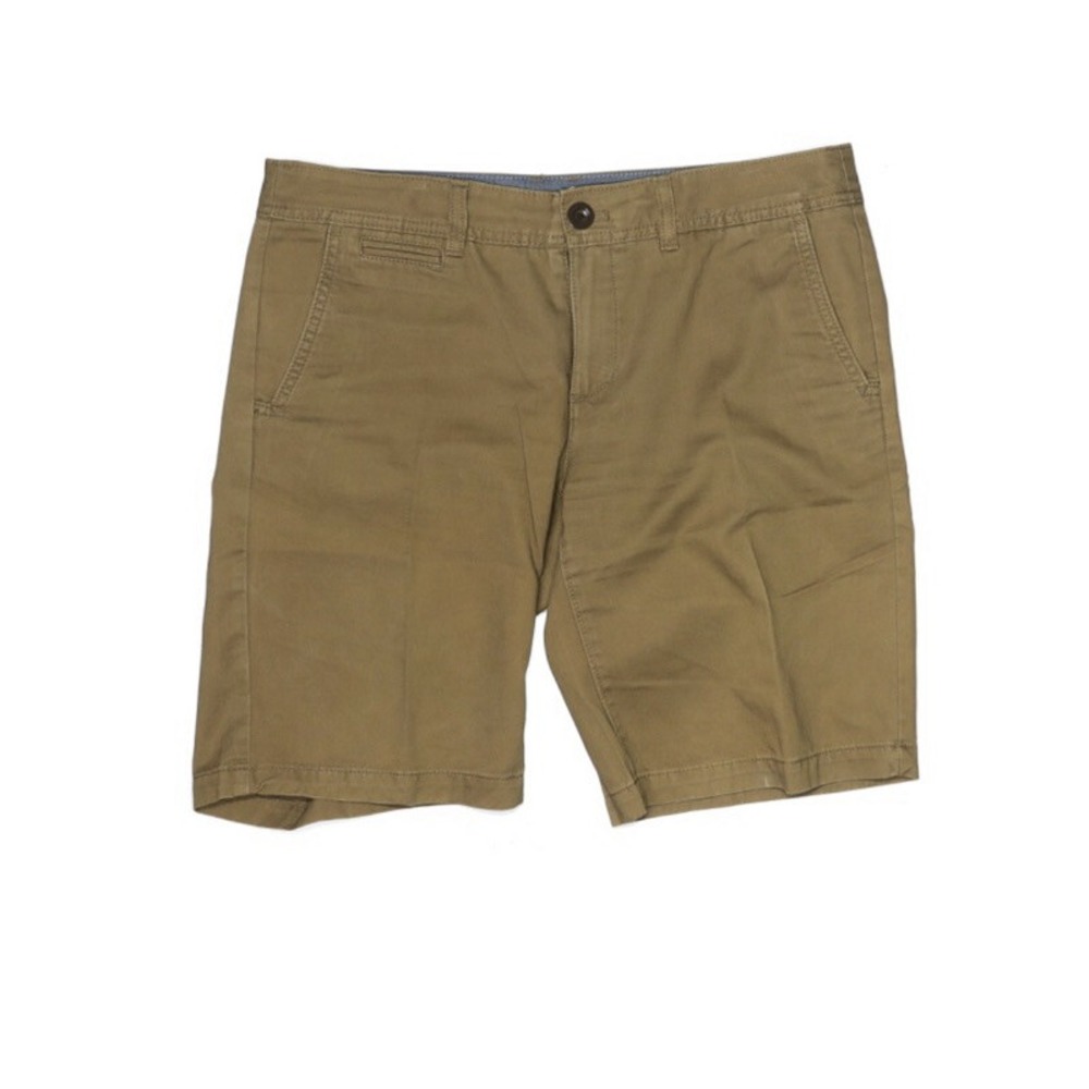 Eddie Bauer Legend Wash Brown  Flat Front Size 6 Chino Shorts